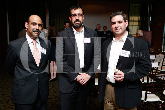 Carlos Teissier, Jesús Alfredo Leal y Jorge Martínez