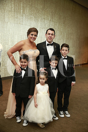 Jessica Zablah de Anaya, Flavio Anaya, Marcelo Zablah, Romina Zablah, Eugenio Ganem y Juan Carlos Ganem