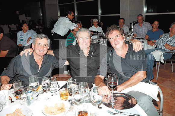 Horacio Lozano, Benito M Flores y Ricardo Zablah