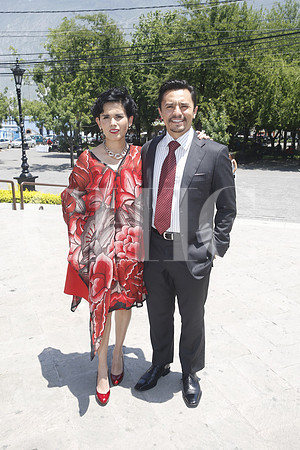 Jessica Rodea y Luis Huitrón