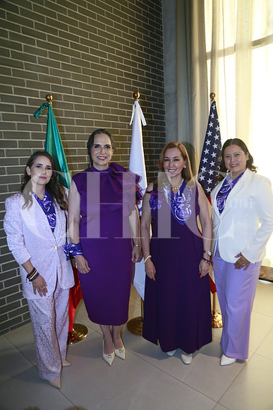 Nahomi Ulloa, Vero Marcos, María Elena Orantes y Karla Álvarez