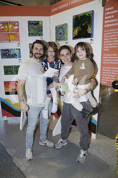 Luis Obeso, Luca Obeso, Alejandra Aransibia y Miquel Obeso (2)