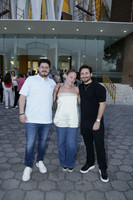 Alejandro Hinojosa, Camila Wise y Evaristo González