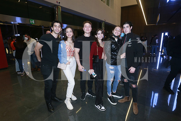 José Luis Chavez, Vivianne Kuri, Ricardo Safi y Carolina Savignion, Daniela García y Eugenio Villarreal