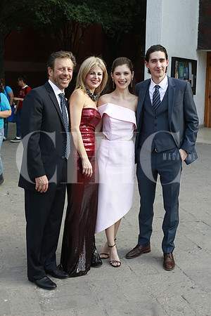 Alonso Ayala, Gaby Rocher de Ayala, Jimena PAdilla y Pablo Garza