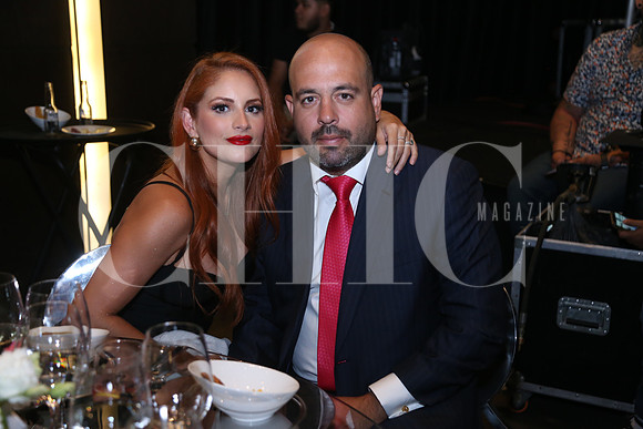 Pamela Manzur y Mauricio González