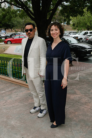Homero Ontiveros y Ximena Peredo