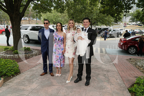 Luis Donaldo Colosio, Marilú García de Colosio, Mariana Rodríguez, Mariel García y Samuel García