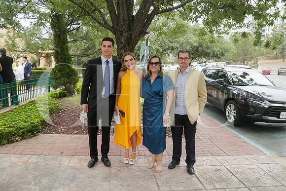Jorge Rodriguez, Alejandra Sánchez, Blanca de Cantú y Efrain Cantú