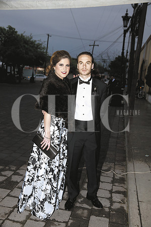 Mariana Estrada y Arturo Eggleton