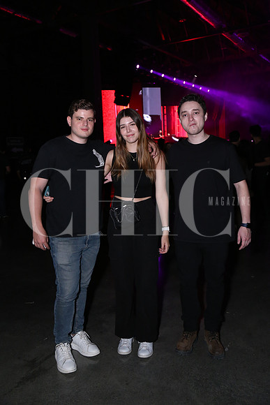Andrés Caballero, Roberta García y Aaron Hernán Villarreal