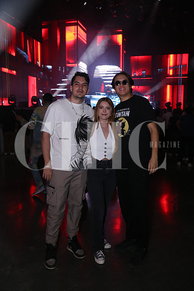 José Pablo Juárez, Alana Betanzo y Alan Bezares