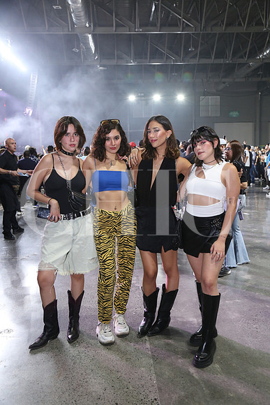 Paola Calleja, Alú Cabrera, Daniela Sillas y Andrea Coello