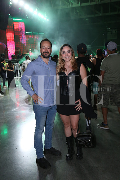 Marco Vizcaíno y Fernanda Molina