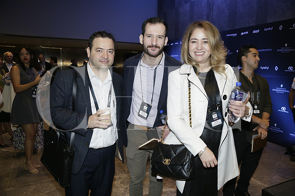 Eduardo Puentes, Rodrigo Silva y Laura Estrada