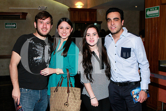 Manuel Velasco, Liliana López, Mariana Treviño y Andrés Robledo
