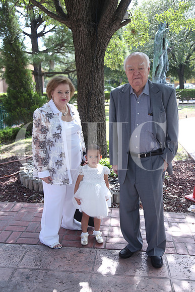 Alicia Domene, Vicente Aldape y Emilia Garza