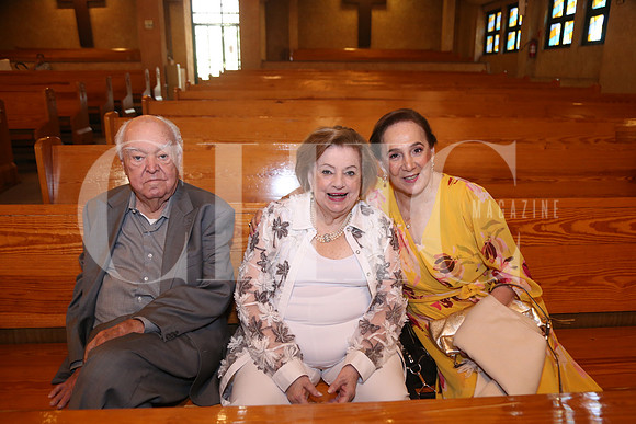 Vicente Aldape, Alicia Domene y Cristina Lobo de Dávila