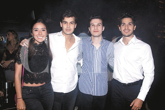 Marian Elizondo, Salvador Audelo, Bernardo Jaime y David Zambrano