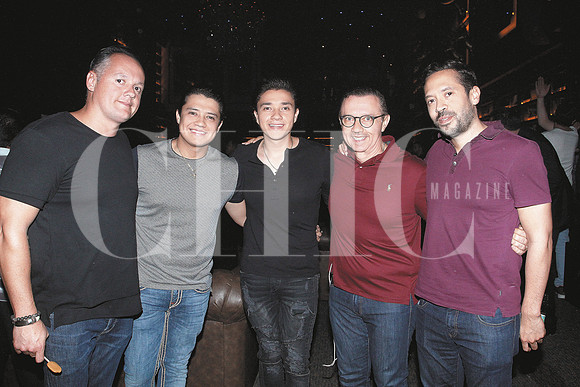 Rodrigo Hernández, Ricardo Altamirano, Tavo Altamirano, Octavio Altamirano e Ignacio Millán