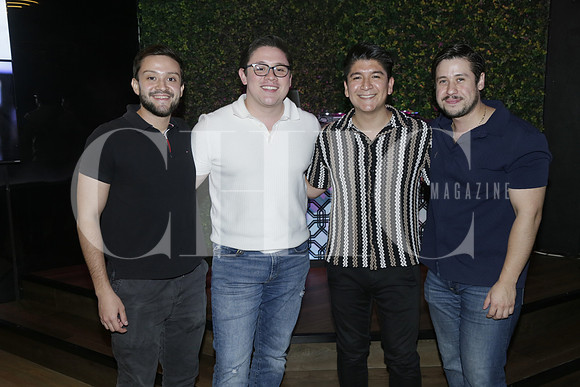 Luis Reyes, Luis Gómez, Juan Antonio Rodríguez y Mauricio Mendoza