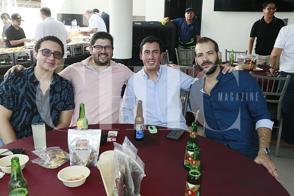 Luis Montes, Bernardo Martínez Miguel Sandoval y Patricio Lozano