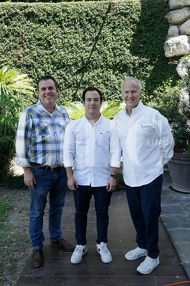 Rodrigo De la Garza, Rodrigo Guevara y Oscar Guevara (3)