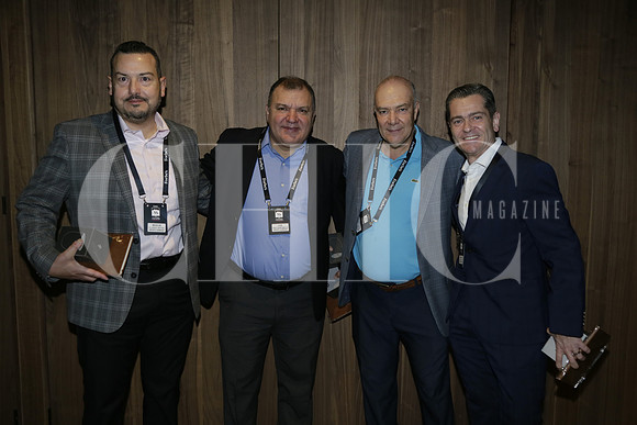Nicolás Villarrreal, Luis Páez, Rolando Bosque y Francisco Recio