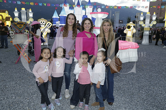 Bárbara López, Sofia Leal, Ana Miller, Bárbara Cruz, Sofia Cruz, Catalina Canales y Ana Sofia Gutíerrez