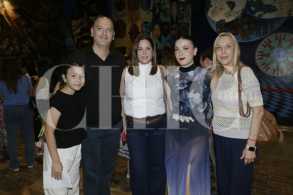 Roberta Sepulveda, René Sepulveda, Blanca Garza, Valeria Sepulveda y Blanca Quintanilla