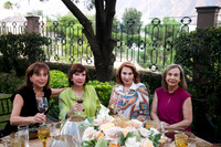 Doris de Rosani, Carmen Bortoni de De la Garza, Annia Bortoni de Martínez y Elsa de Salazar_