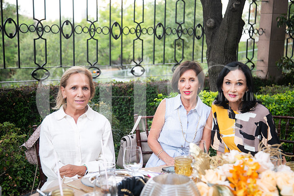 Gina Manatou de Maiz, Adriana Sánchez de Cepeda y Betriz de Garza_