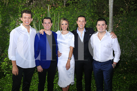 Juan Altamirano, César Altamirano, Stephanie Marcos, Sergio Altamirano y Oscar Altamirano (2)