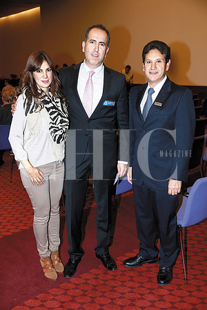 Vanessa de Dieck, Gustavo Dieck y Gerardo Treviño