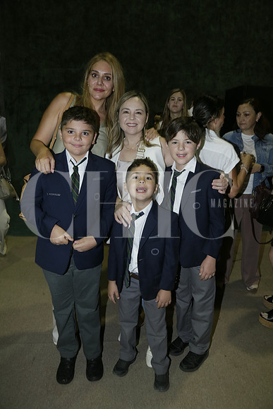Vero De la Garza, Diego Rodríguez, Rubi Ortíz de Gómez Calvo, Eugenio Gómez Calvo y Leonardo Gómez Calvo