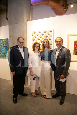 Javier Martínez, Rosa María González de Martínez, Verónica Rodríguez de Clariond y Federico Clariond_