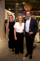 Alexandra Armstrong, Nina Zambrano y Roberto Grajeda