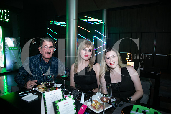 Rogelio Guajardo, Sonia Elizondo de Guajardo y Marlene Elizondo_