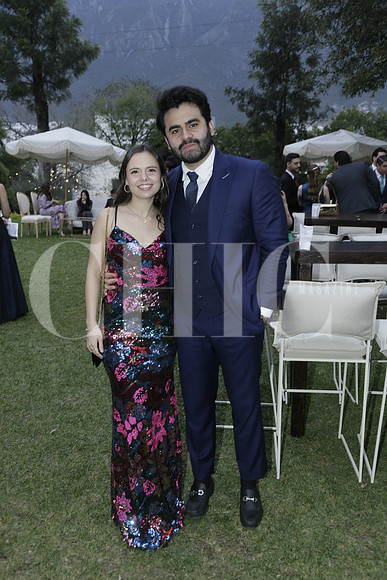 Ana Karén Williams y Samuel Aguirre.