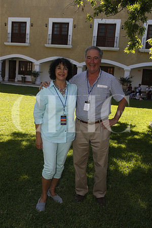 Paulina Treviño de Morales y Jaime Morales Mega