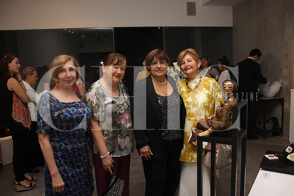 Hortencia Roffe, Dora Elia Acosta, Meme Gutiérrez de González y Betty Treviño