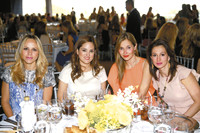 Bárbara Farías de Herrera, Edna Torres de Benavides, Paloma Pérez de Treviño y Marcela Gracia de Cantú