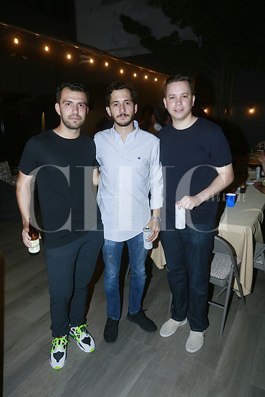 Jose Ramon Cabrales, Juan Angel Gonzalez y Marcelo Ruiz