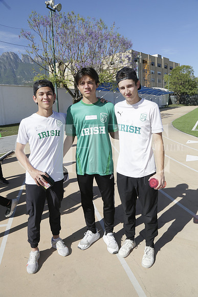 Enrique Narro, Pablo Castillo y Bernardo Parada