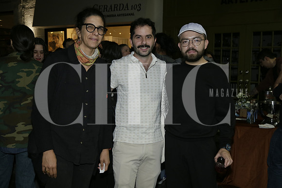 Angelica Piedraita, Andrés Anza y Santiago Utima