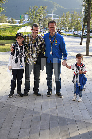 Alvaro Cazarin, Ale Cazarin, Cesar Rodriguez y Nicolas Rodriguez
