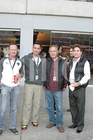 Jose Barragan, Kiko Zambrano, Alberto Paez y Edmundo Cepeda