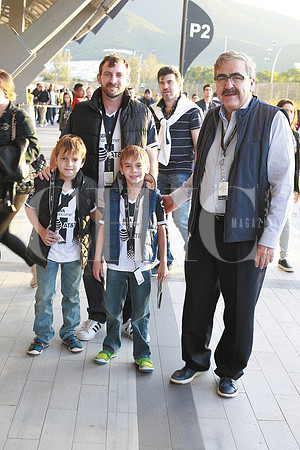 Luca Picolo, Carlo Picolo, Diego Picolo y Benjamin Clariond