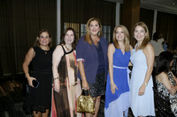 Ana Garza de Díaz, Georgina Martínez, Gabriela Iza Alicia Margarita de Ravise y Lucia Lozano