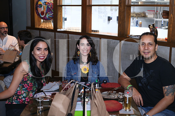 Karina Vázquez, Cecy Madero y Jesús Vázquez